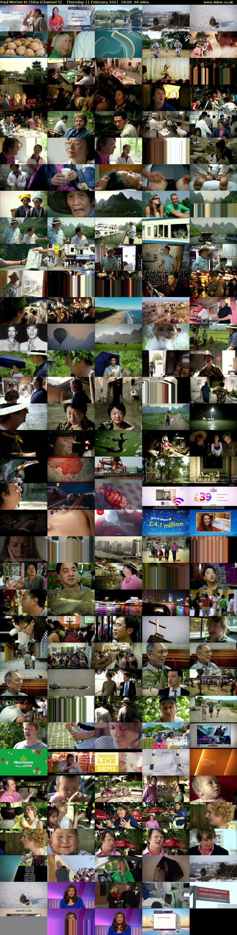 Paul Merton in China (Channel 5) Thursday 11 February 2021 19:00 - 20:00