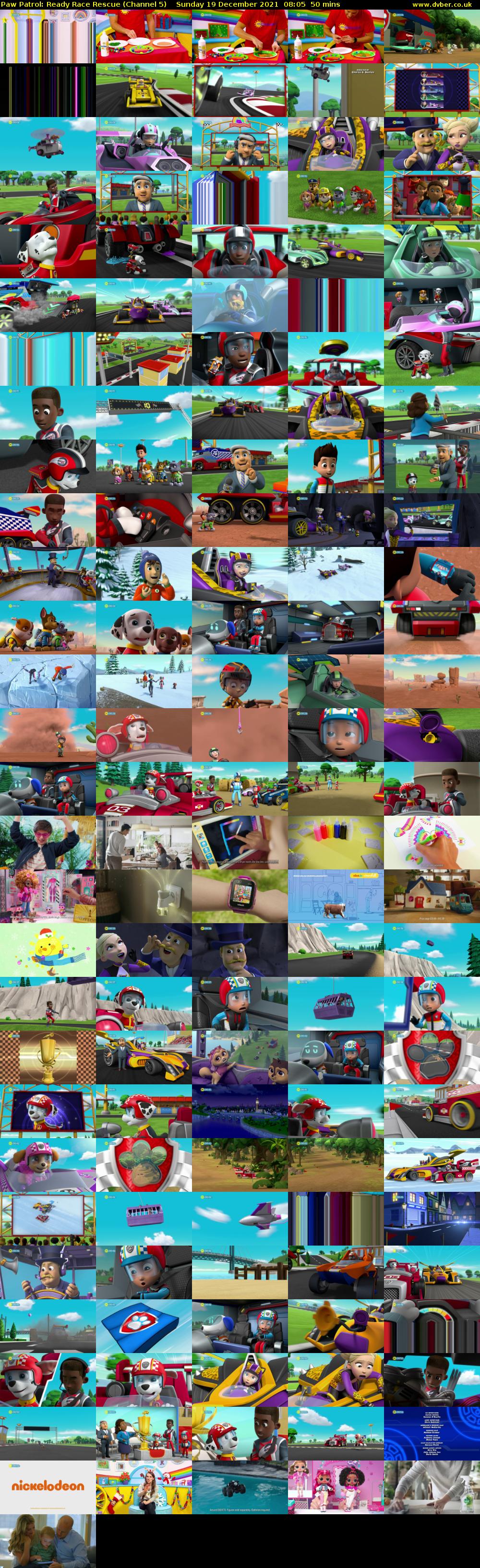 Paw Patrol: Ready Race Rescue (Channel 5) Sunday 19 December 2021 08:05 - 08:55