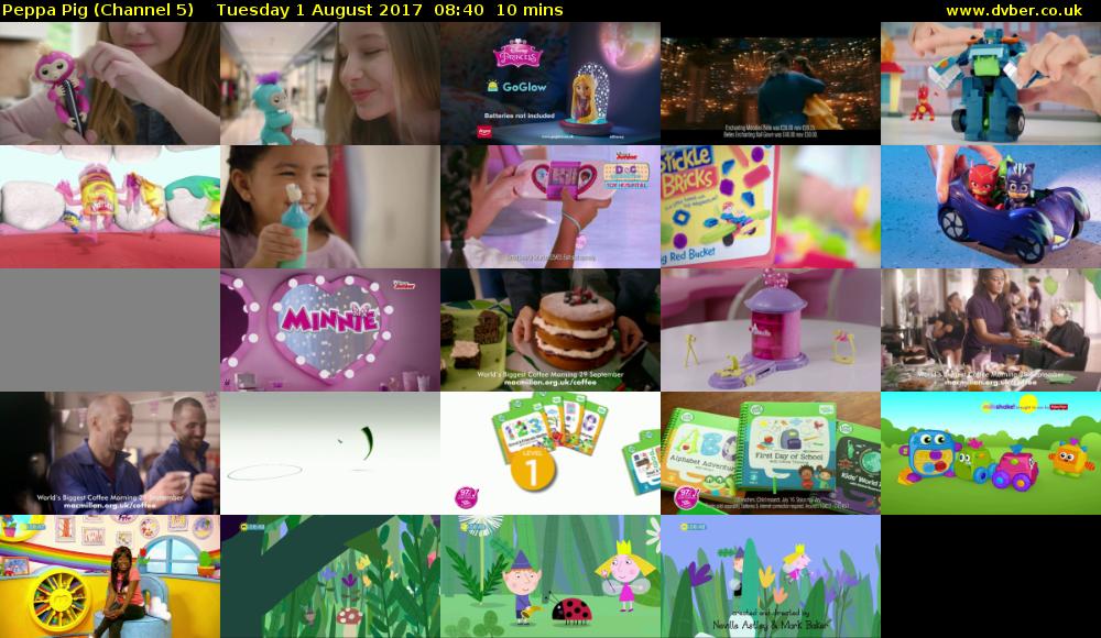Peppa Pig Channel 5 HD 2017 08 01 0840 peppa-pig-channel-5-hd-2017-08-01-0840