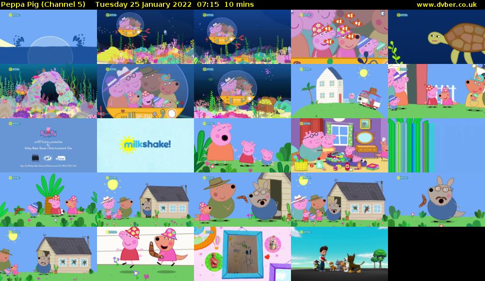 Peppa Pig (Channel 5 HD) - 2022-01-25-0715