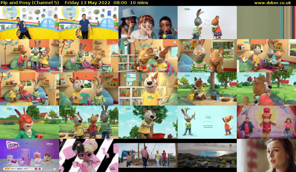 Pip and Posy (Channel 5) Friday 13 May 2022 08:00 - 08:10