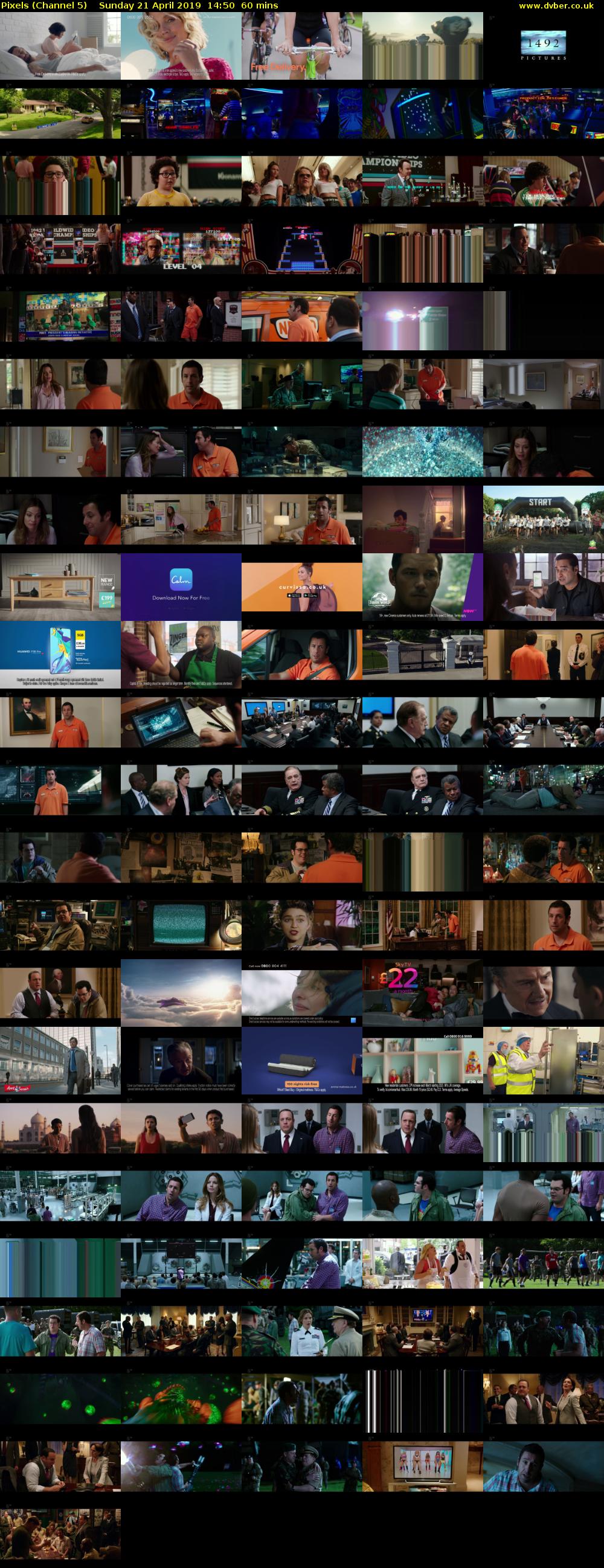 Pixels (Channel 5) Sunday 21 April 2019 14:50 - 15:50