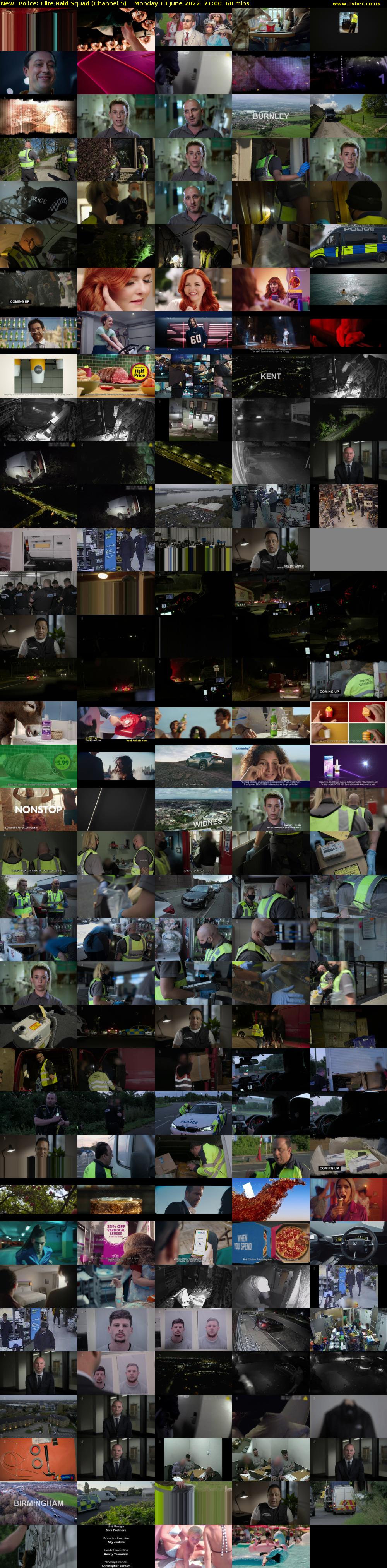 Police: Elite Raid Squad (Channel 5) Monday 13 June 2022 21:00 - 22:00