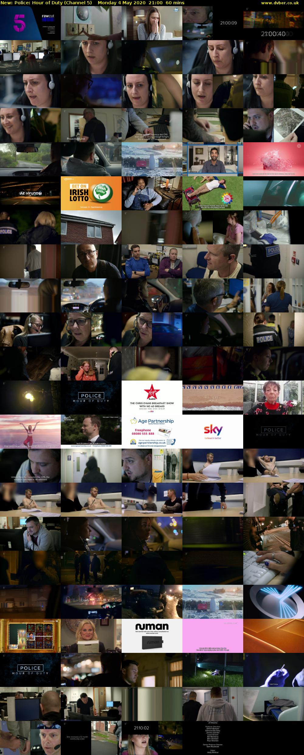 Police: Hour of Duty (Channel 5) Monday 4 May 2020 21:00 - 22:00