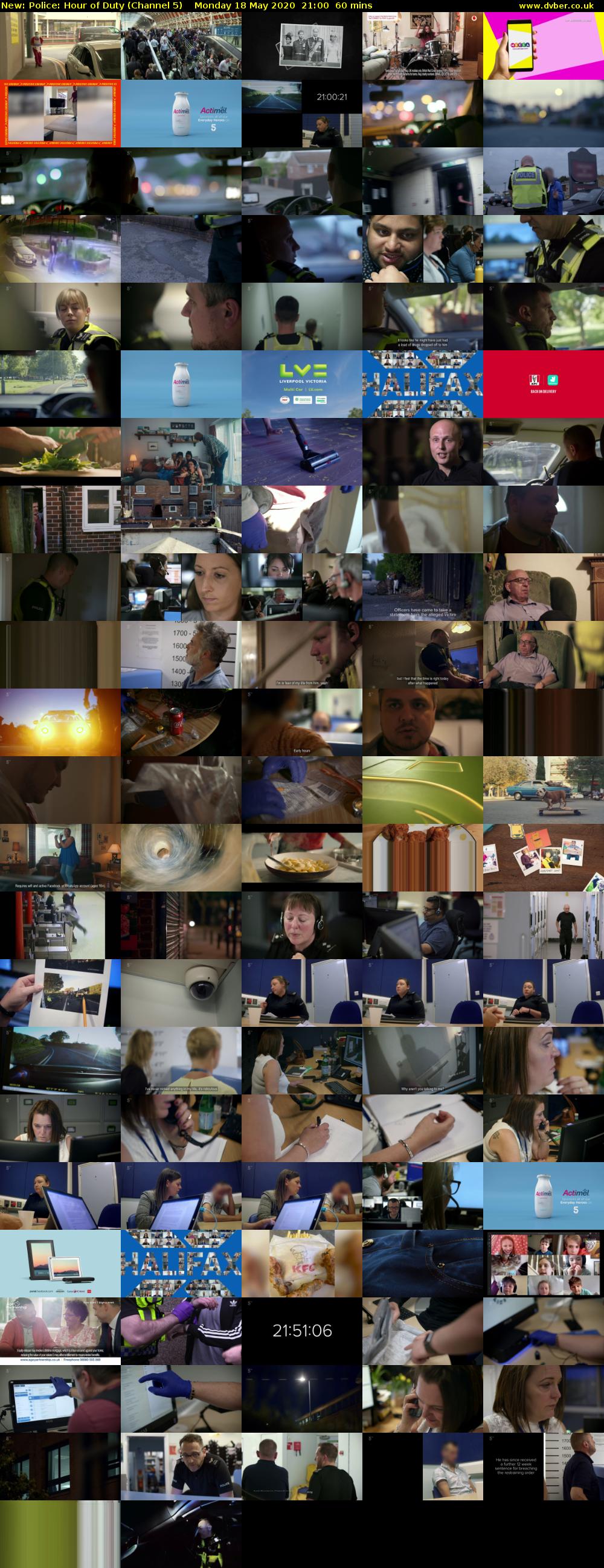 Police: Hour of Duty (Channel 5) Monday 18 May 2020 21:00 - 22:00