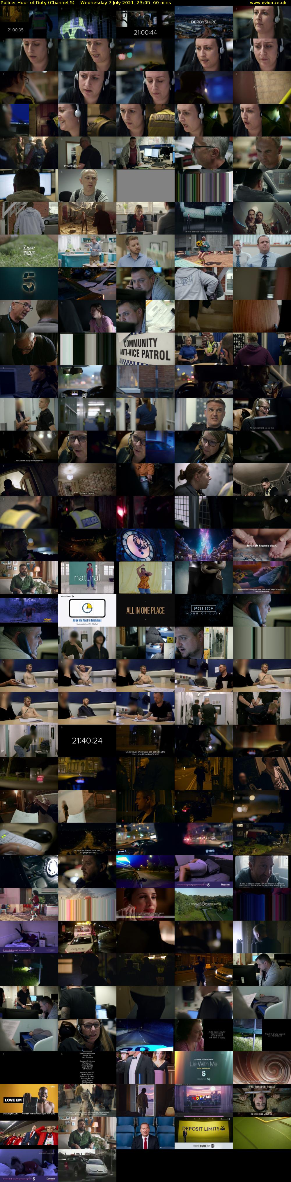 Police: Hour of Duty (Channel 5) Wednesday 7 July 2021 23:05 - 00:05