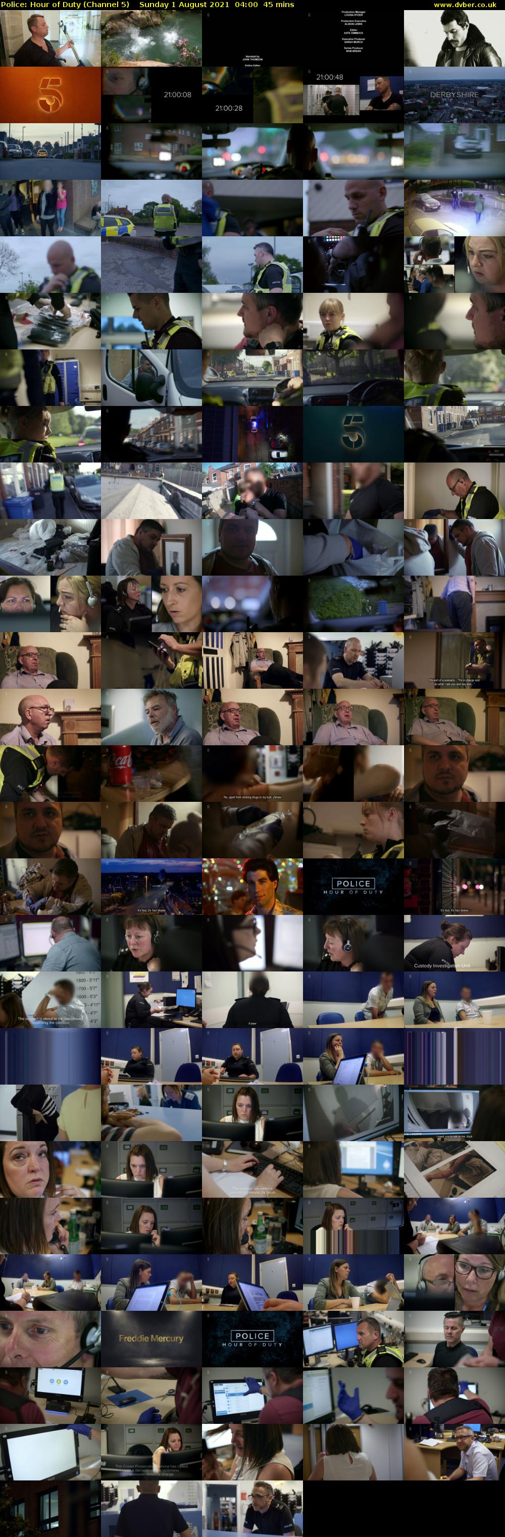 Police: Hour of Duty (Channel 5) Sunday 1 August 2021 04:00 - 04:45