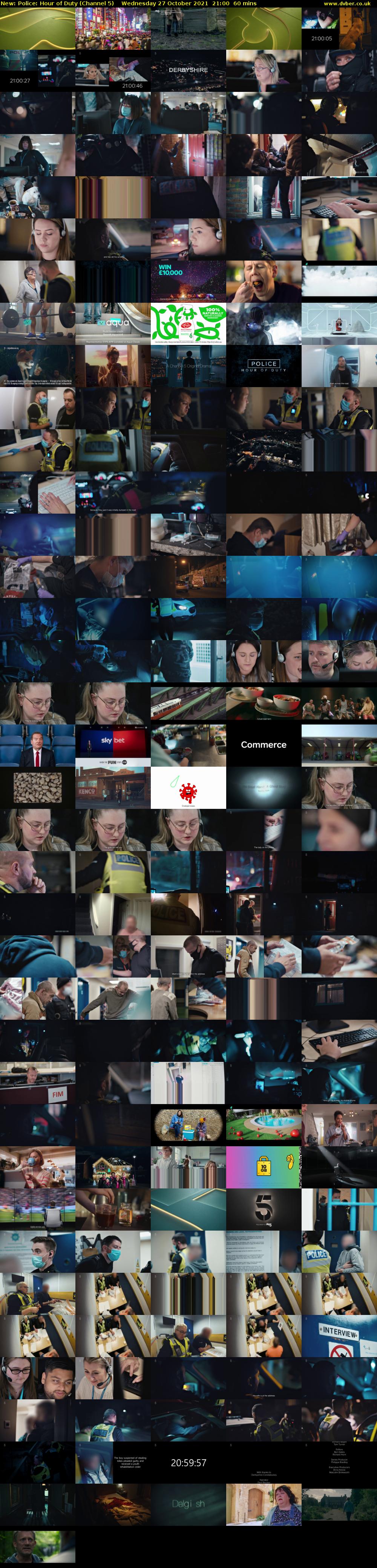 Police: Hour of Duty (Channel 5) Wednesday 27 October 2021 21:00 - 22:00
