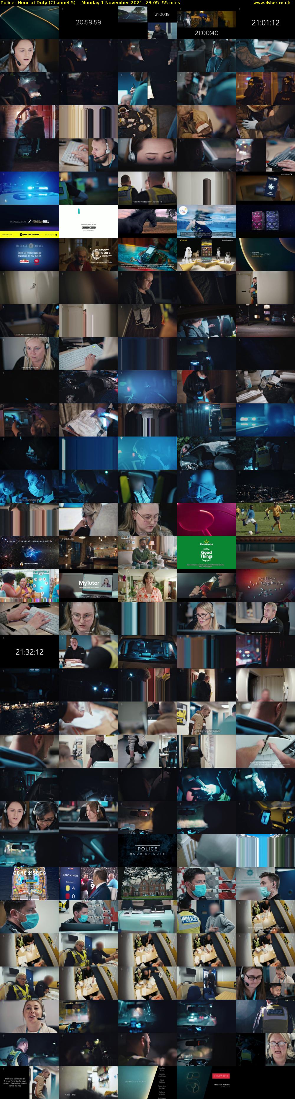 Police: Hour of Duty (Channel 5) Monday 1 November 2021 23:05 - 00:00