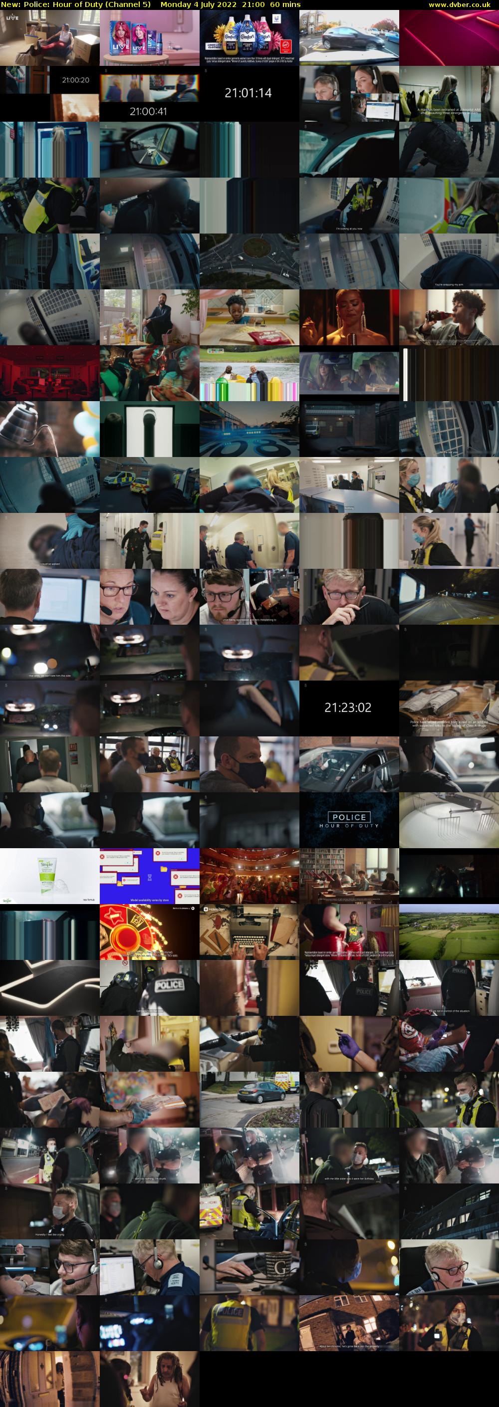 Police: Hour of Duty (Channel 5) Monday 4 July 2022 21:00 - 22:00