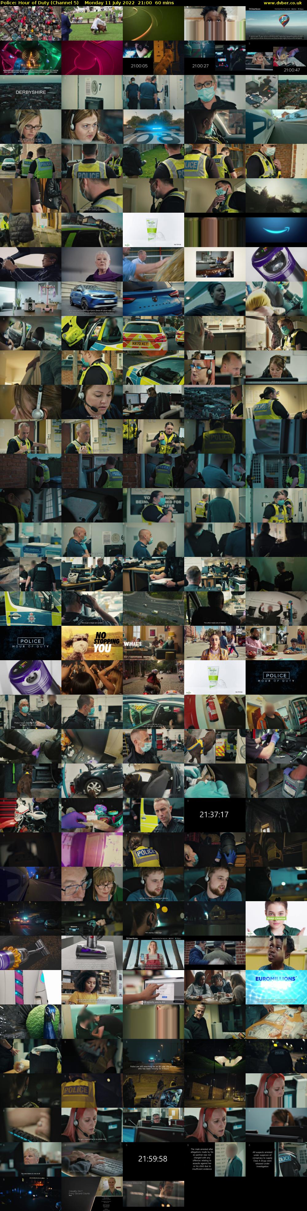 Police: Hour of Duty (Channel 5) Monday 11 July 2022 21:00 - 22:00