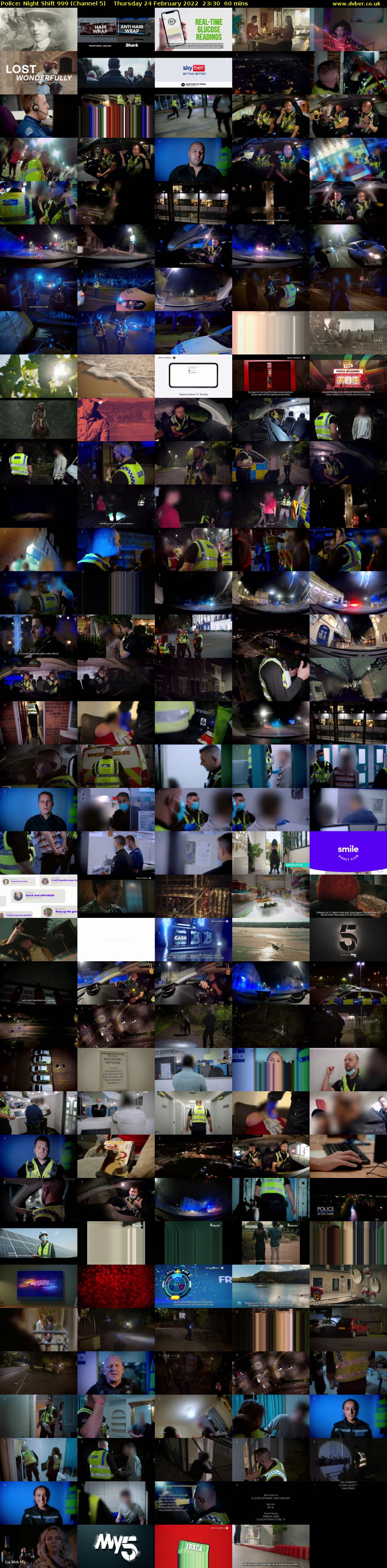 Police: Night Shift 999 (Channel 5) Thursday 24 February 2022 23:30 - 00:30