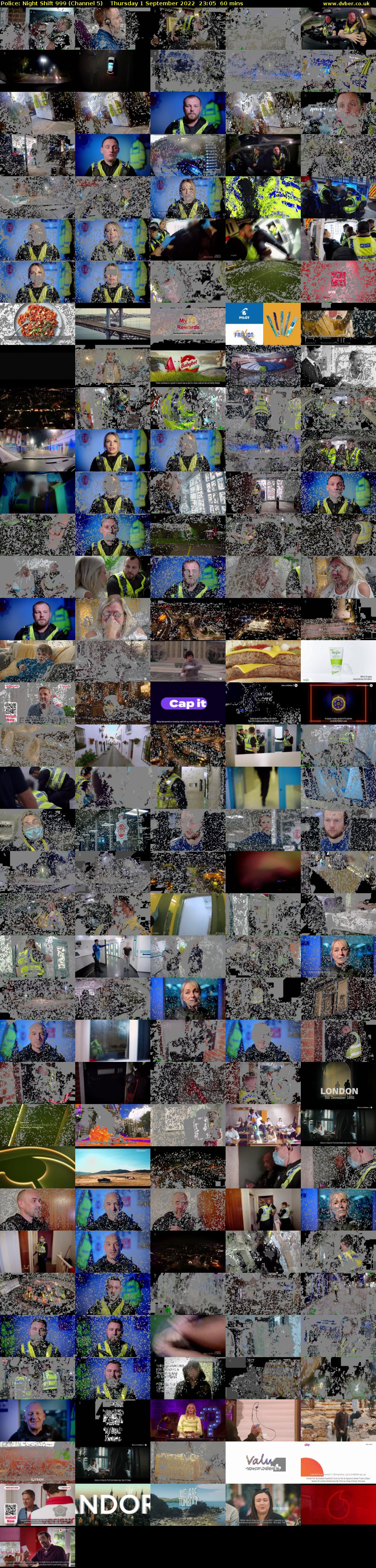 Police: Night Shift 999 (Channel 5) Thursday 1 September 2022 23:05 - 00:05