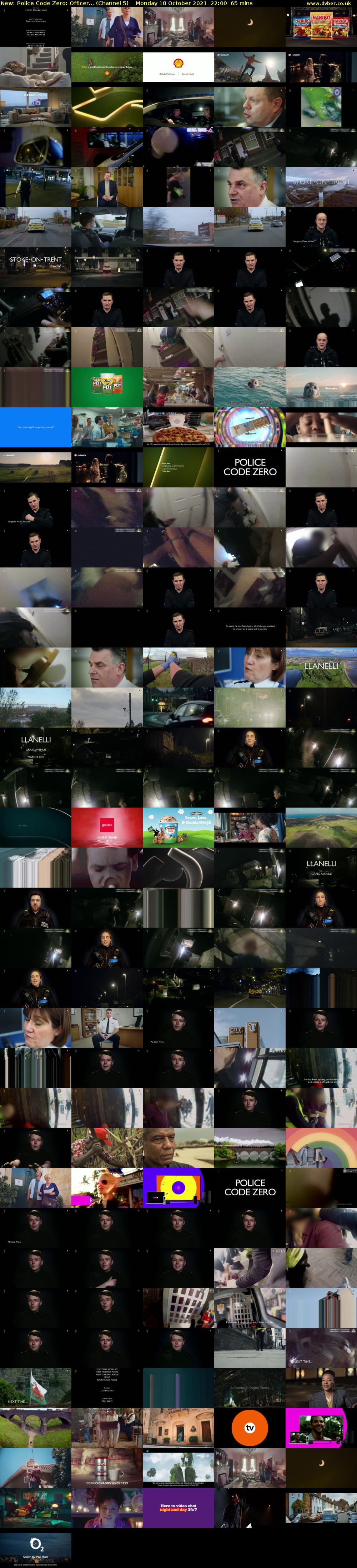 Police Code Zero: Officer... (Channel 5) Monday 18 October 2021 22:00 - 23:05