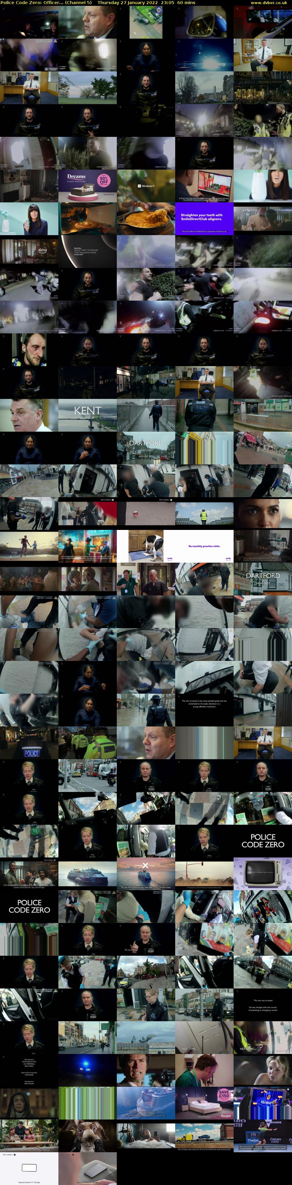 Police Code Zero: Officer... (Channel 5) Thursday 27 January 2022 23:05 - 00:05