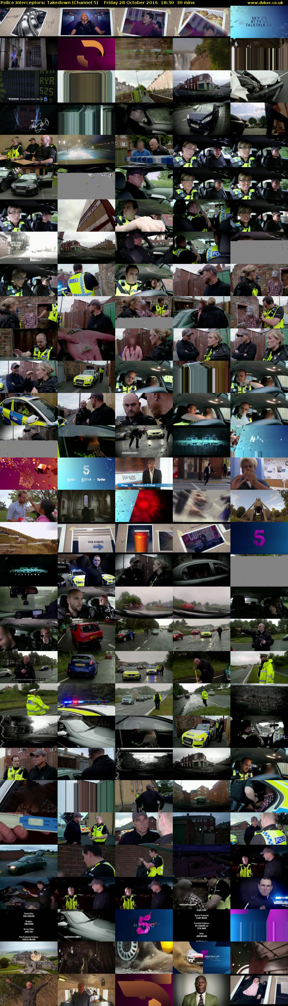 Police Interceptors: Takedown (Channel 5) Friday 28 October 2016 18:30 - 19:00