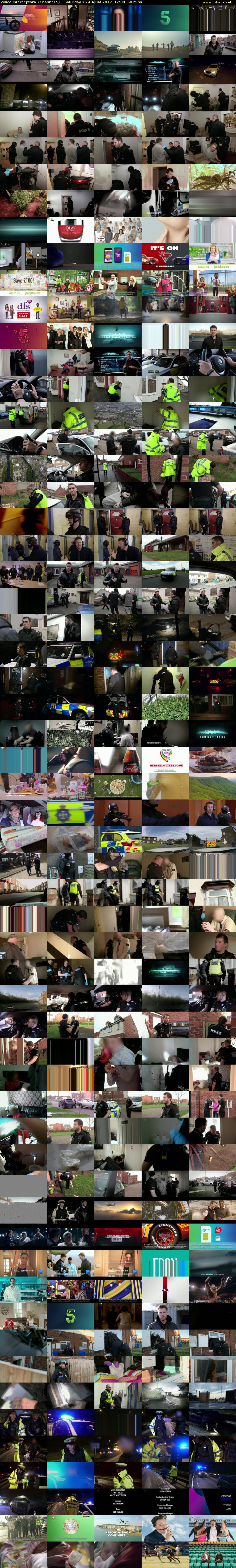 Police Interceptors  (Channel 5) Saturday 26 August 2017 12:00 - 13:00