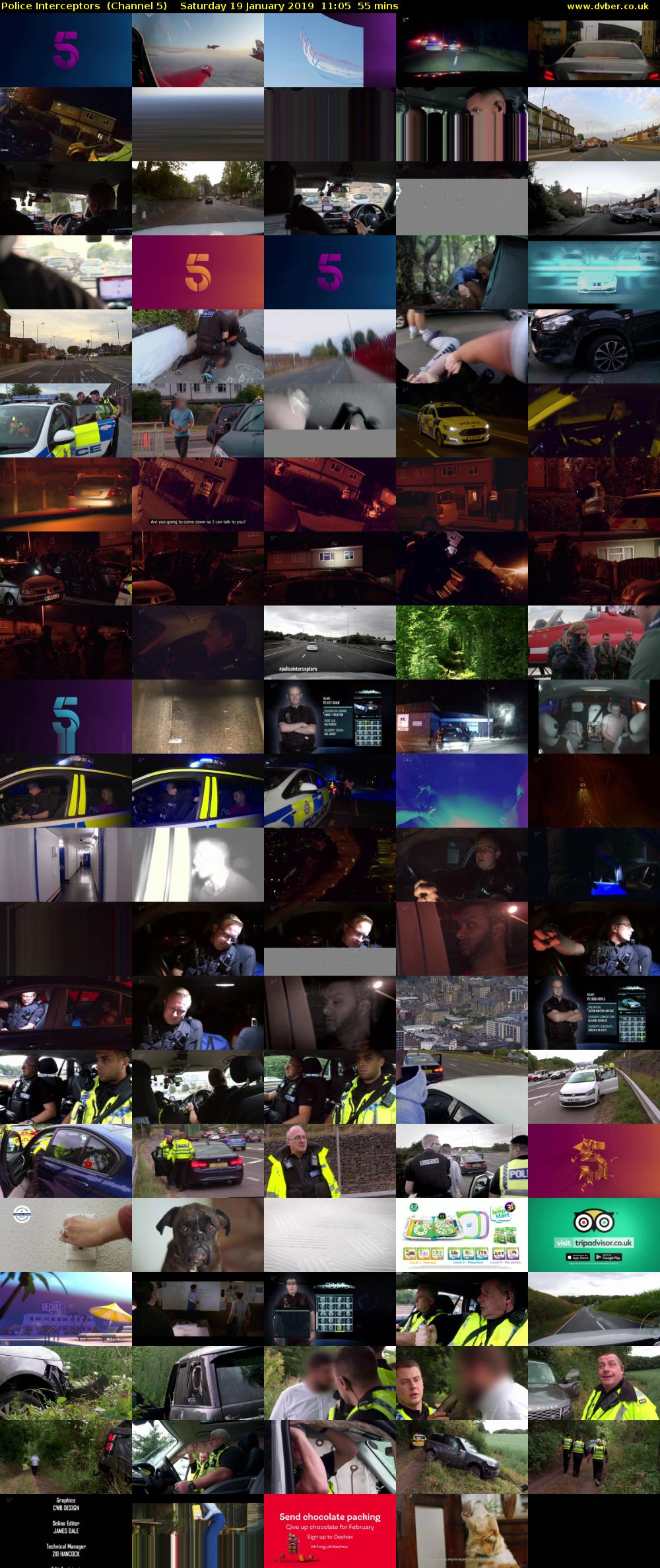 Police Interceptors  (Channel 5) Saturday 19 January 2019 11:05 - 12:00