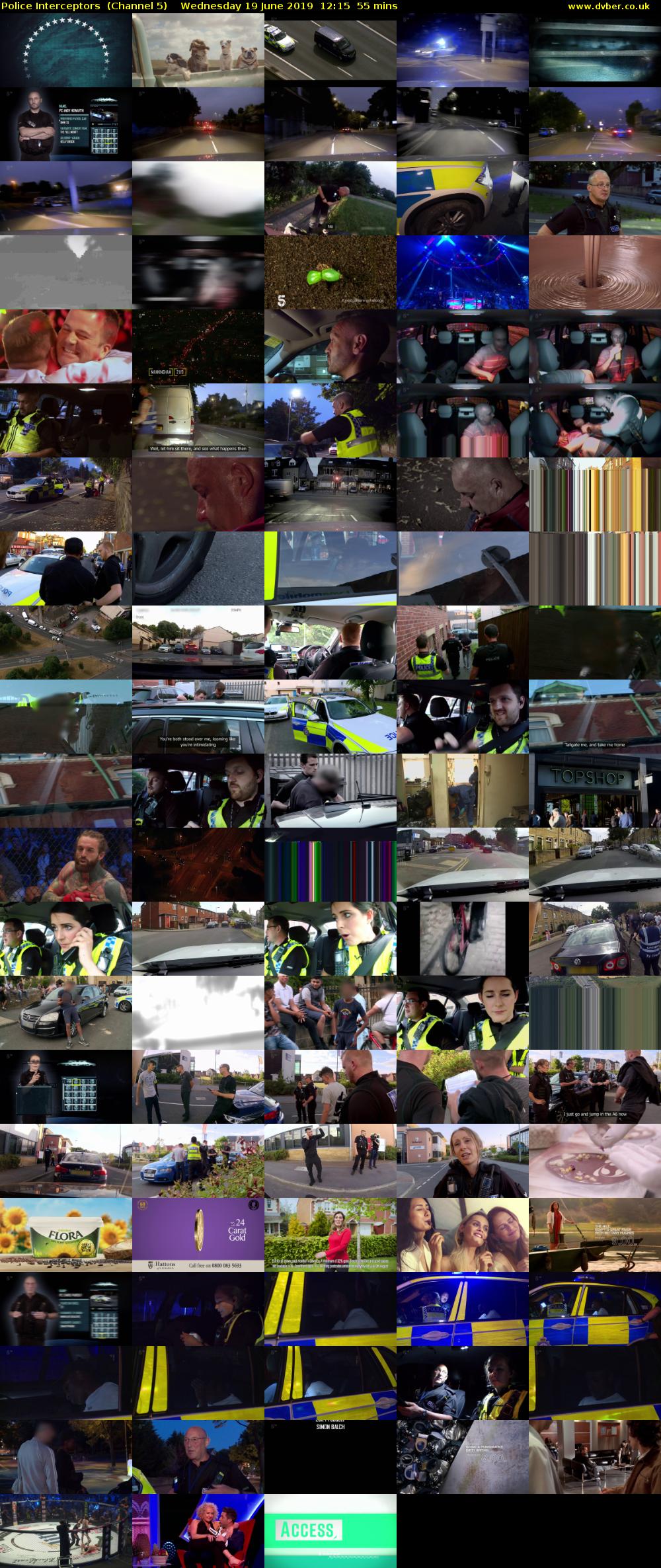 Police Interceptors  (Channel 5) Wednesday 19 June 2019 12:15 - 13:10