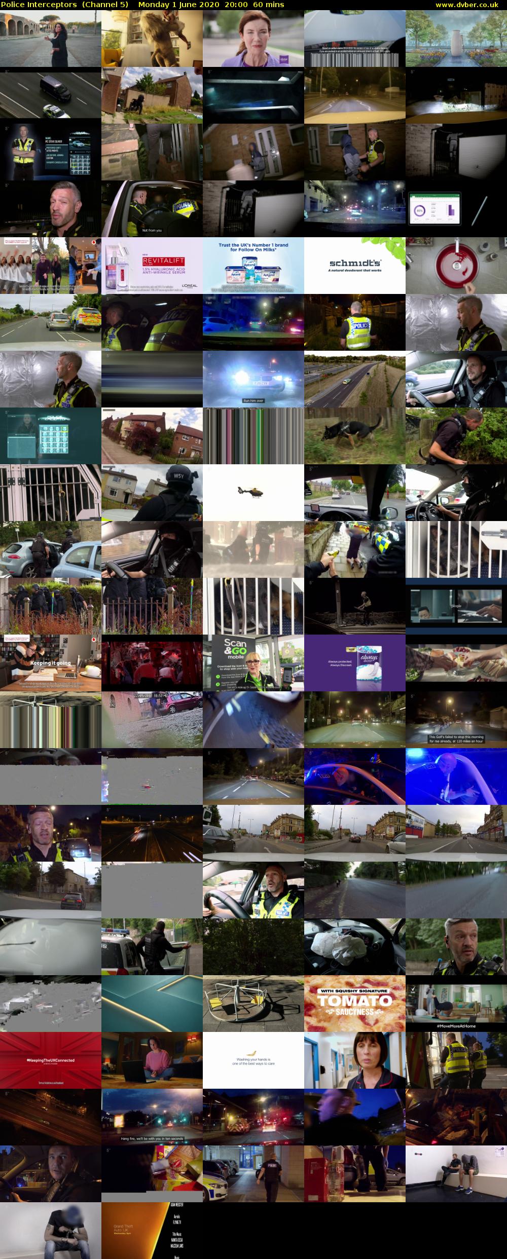 Police Interceptors  (Channel 5) Monday 1 June 2020 20:00 - 21:00
