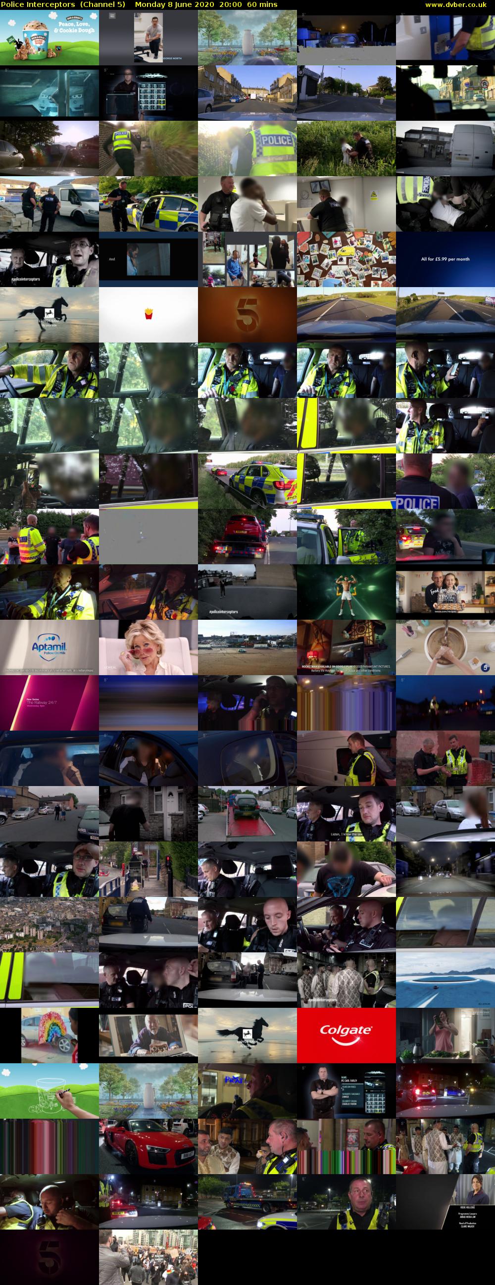 Police Interceptors  (Channel 5) Monday 8 June 2020 20:00 - 21:00