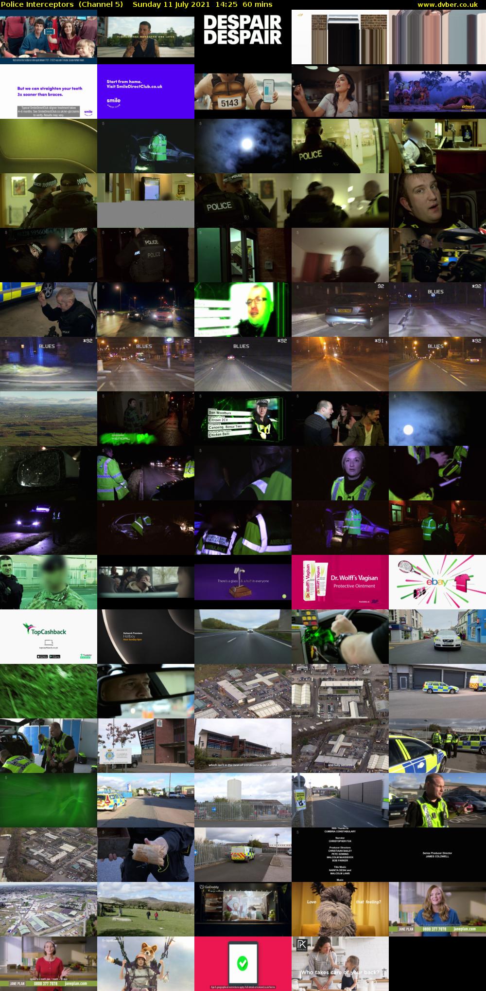 Police Interceptors  (Channel 5) Sunday 11 July 2021 14:25 - 15:25