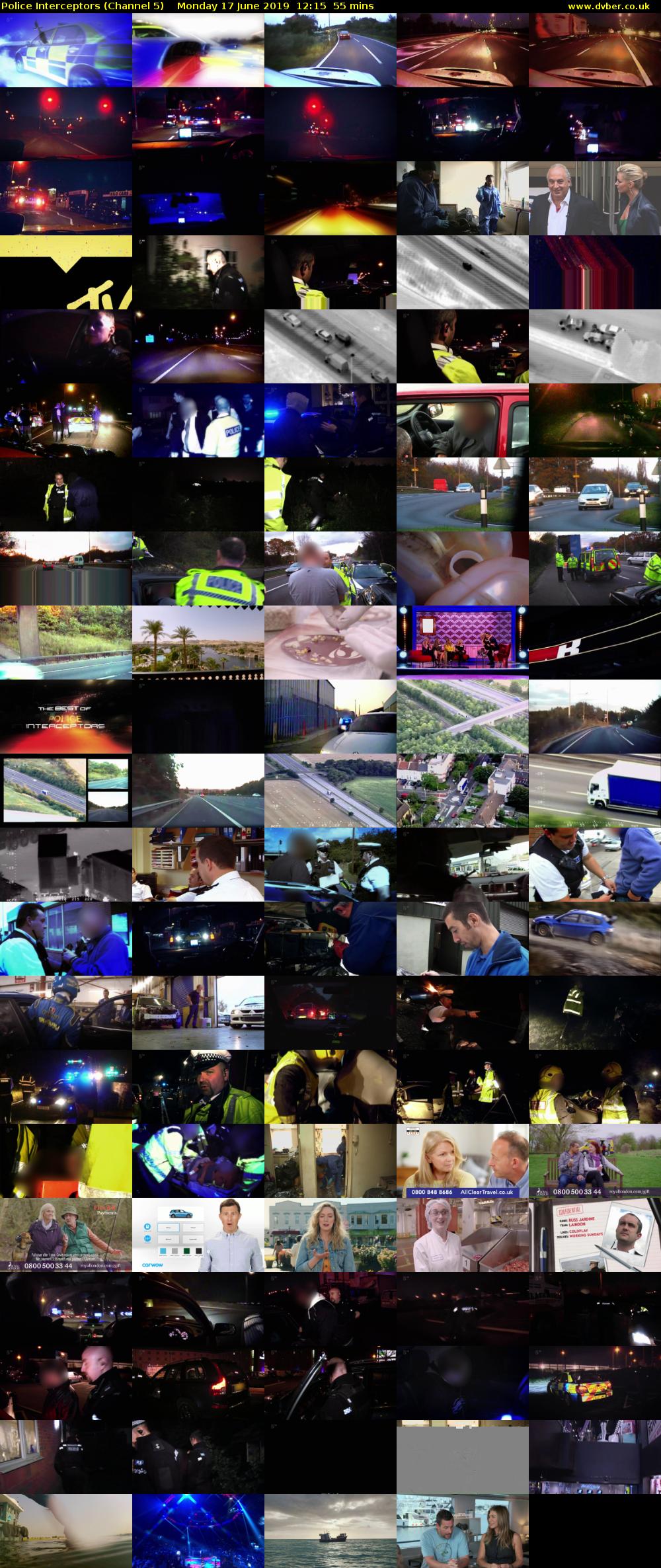 Police Interceptors (Channel 5) Monday 17 June 2019 12:15 - 13:10