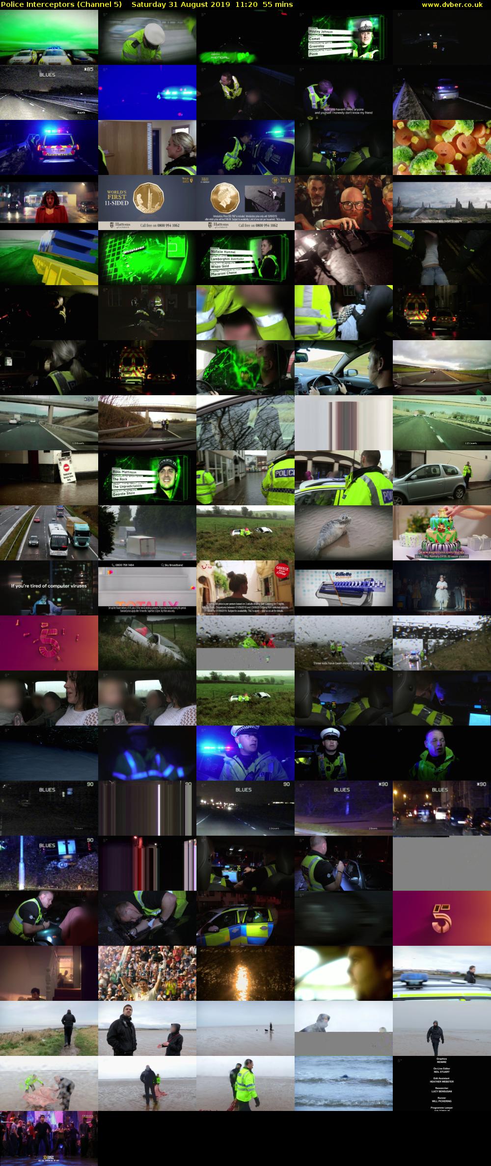 Police Interceptors (Channel 5) Saturday 31 August 2019 11:20 - 12:15