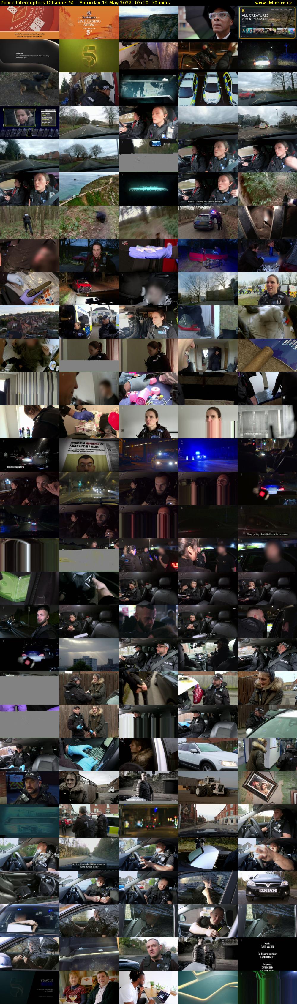 Police Interceptors (Channel 5) Saturday 14 May 2022 03:10 - 04:00