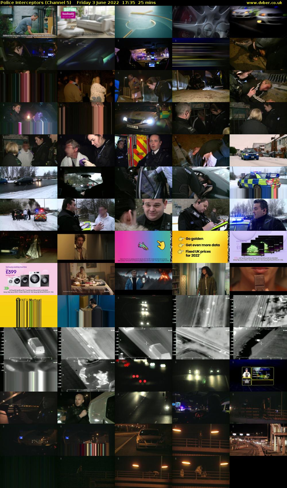 Police Interceptors (Channel 5) Friday 3 June 2022 17:35 - 18:00
