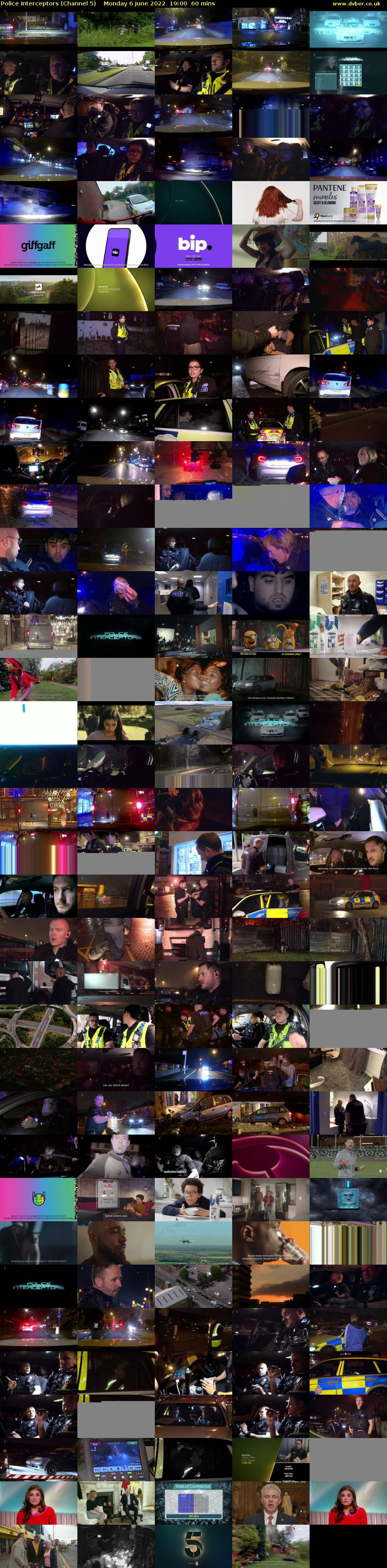 Police Interceptors (Channel 5) Monday 6 June 2022 19:00 - 20:00