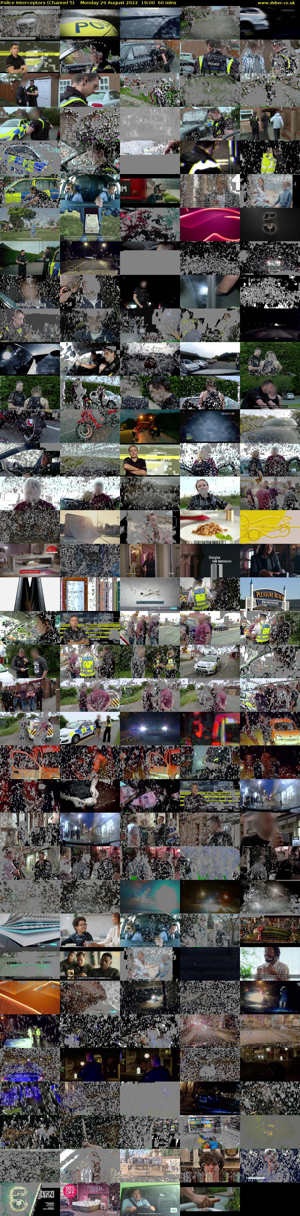 Police Interceptors (Channel 5) Monday 29 August 2022 19:00 - 20:00