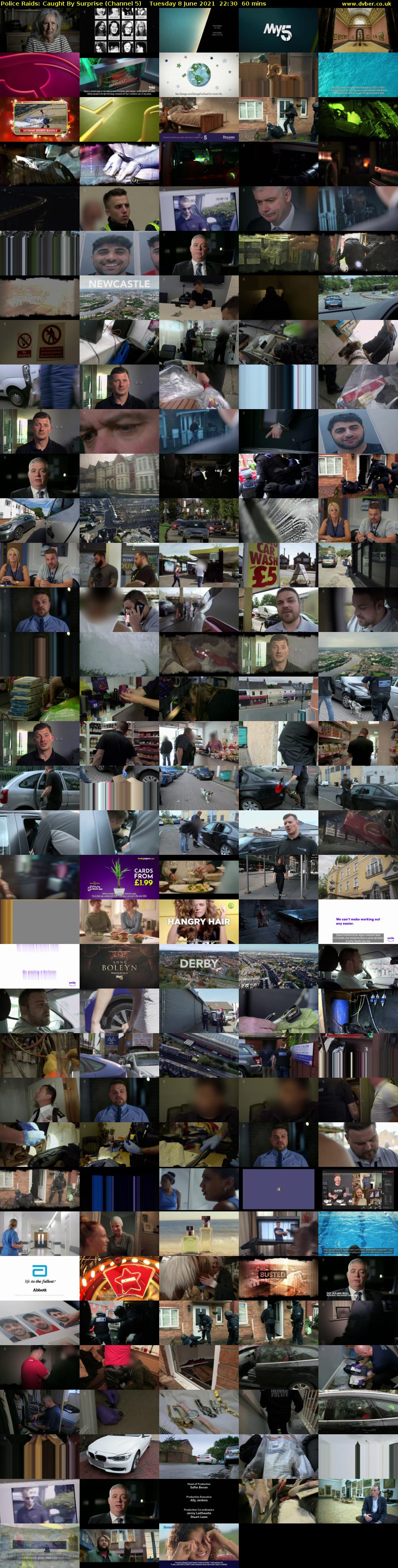 Police Raids: Caught By Surprise (Channel 5) Tuesday 8 June 2021 22:30 - 23:30