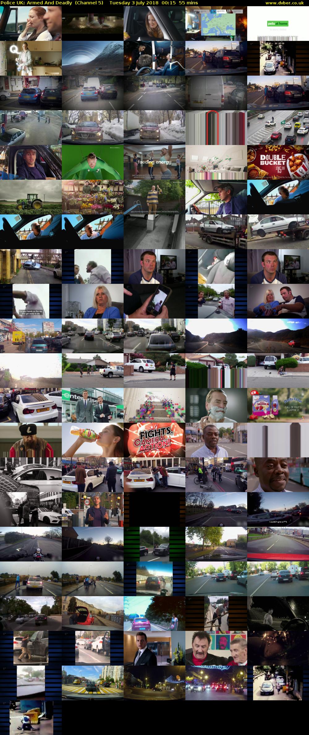 Police UK: Armed And Deadly  (Channel 5) Tuesday 3 July 2018 00:15 - 01:10