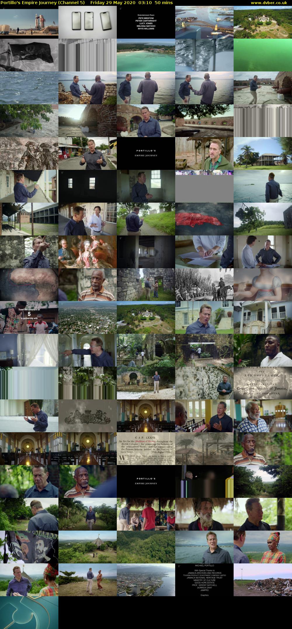 Portillo's Empire Journey (Channel 5) Friday 29 May 2020 03:10 - 04:00