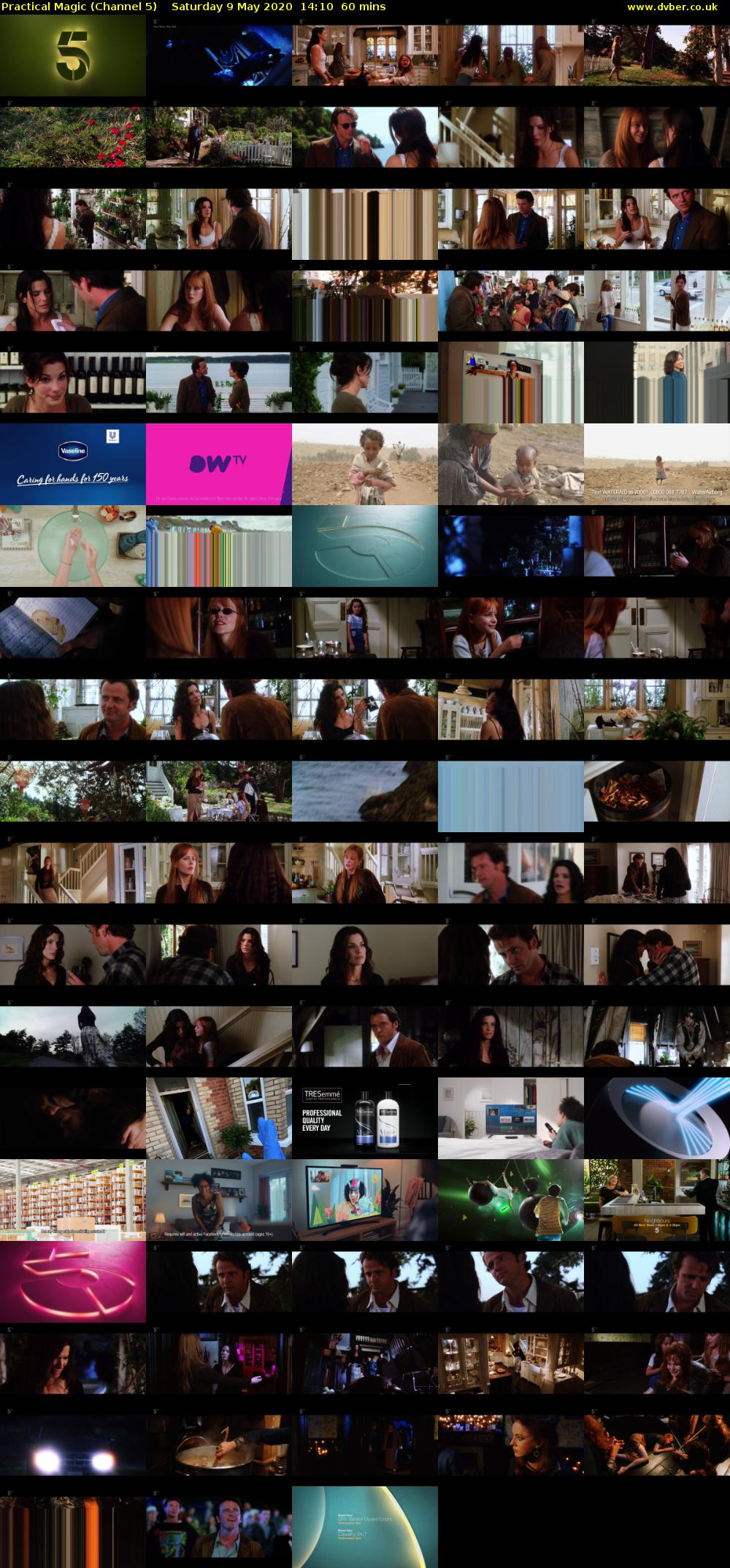 Practical Magic (Channel 5) Saturday 9 May 2020 14:10 - 15:10