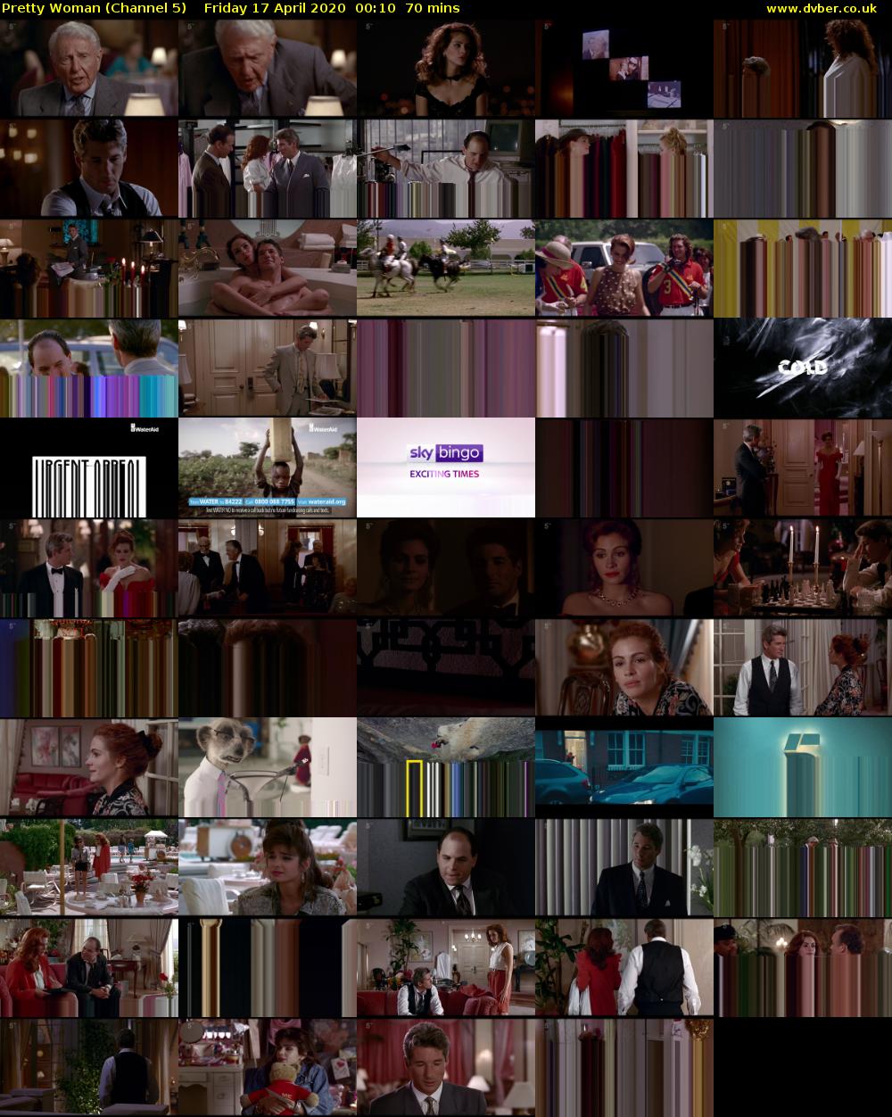 Pretty Woman (Channel 5) Friday 17 April 2020 00:10 - 01:20
