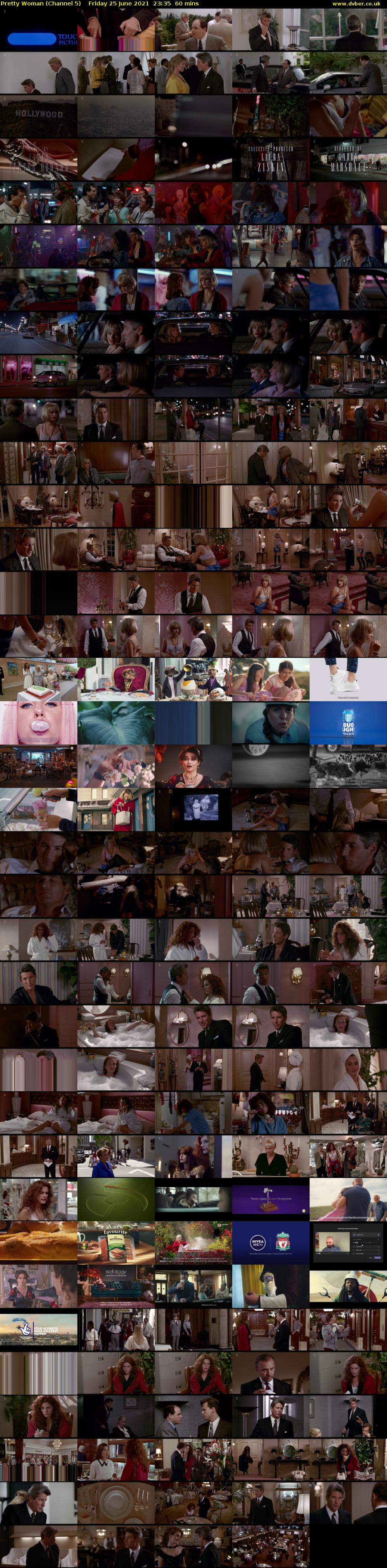 Pretty Woman (Channel 5) Friday 25 June 2021 23:35 - 00:35