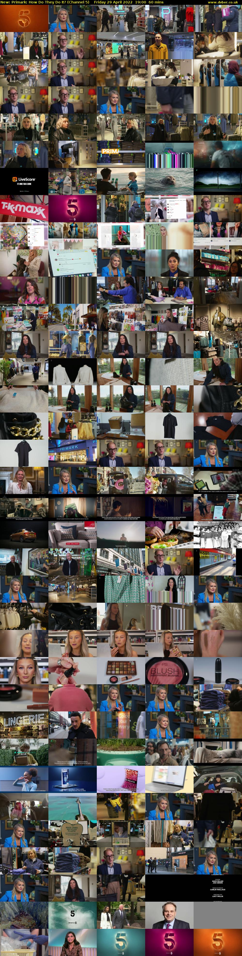 Primark: How Do They Do It? (Channel 5) Friday 29 April 2022 19:00 - 20:00