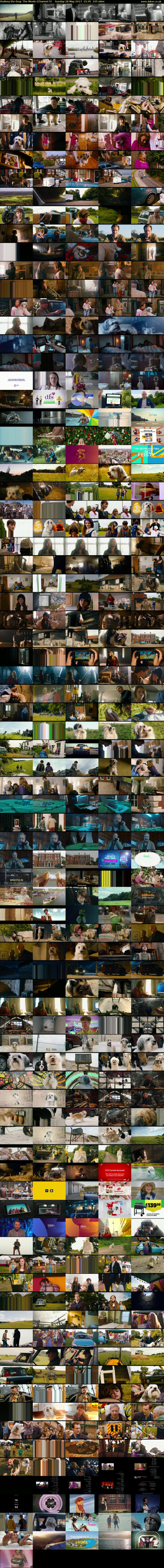 Pudsey the Dog: The Movie (Channel 5) Sunday 28 May 2017 15:45 - 17:30