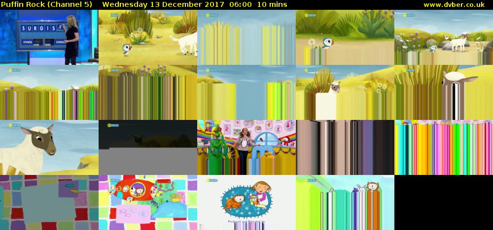 Puffin Rock (Channel 5) Wednesday 13 December 2017 06:00 - 06:10