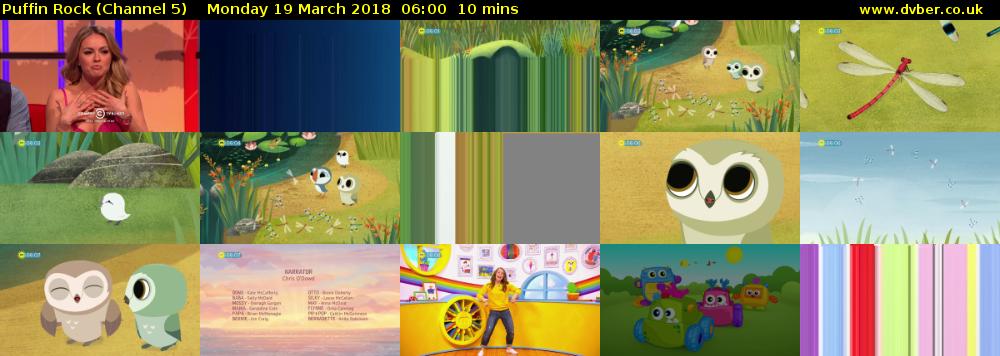 Puffin Rock (Channel 5) Monday 19 March 2018 06:00 - 06:10