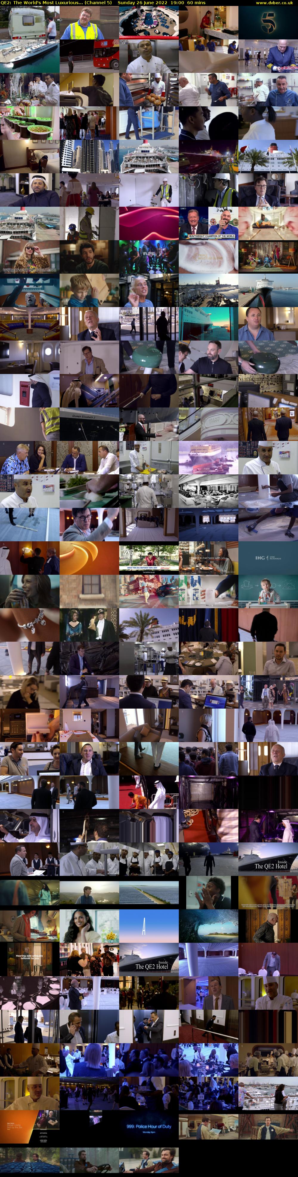 QE2: The World's Most Luxurious... (Channel 5) Sunday 26 June 2022 19:00 - 20:00