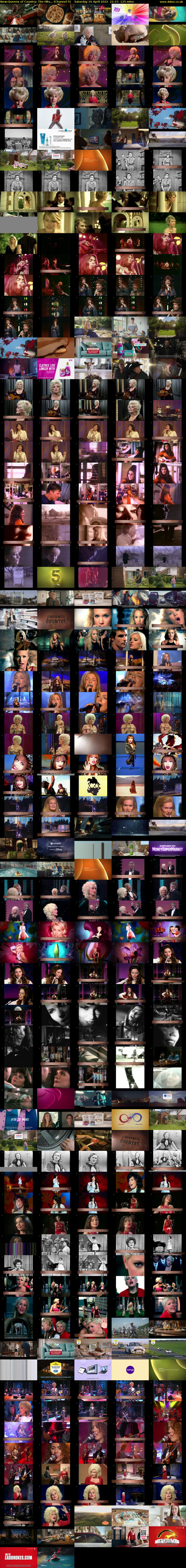 Queens of Country: The Hits... (Channel 5) Saturday 16 April 2022 21:15 - 23:20