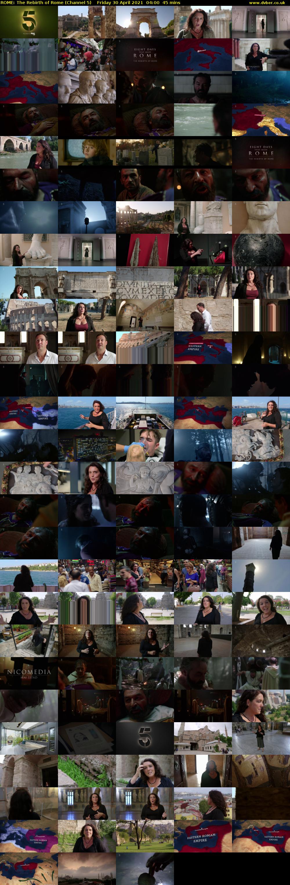 ROME: The Rebirth of Rome (Channel 5) Friday 30 April 2021 04:00 - 04:45