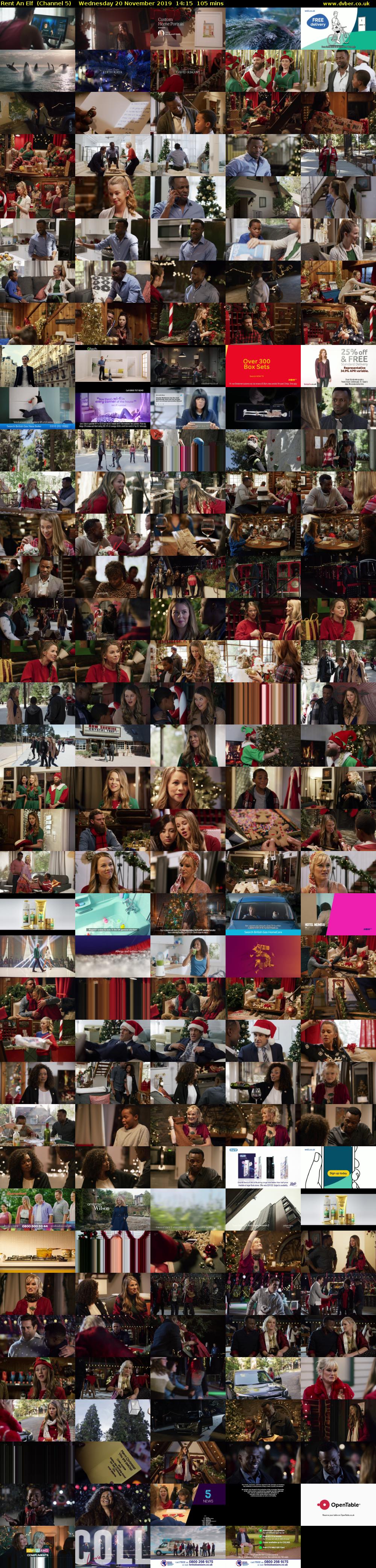 Rent An Elf  (Channel 5) Wednesday 20 November 2019 14:15 - 16:00