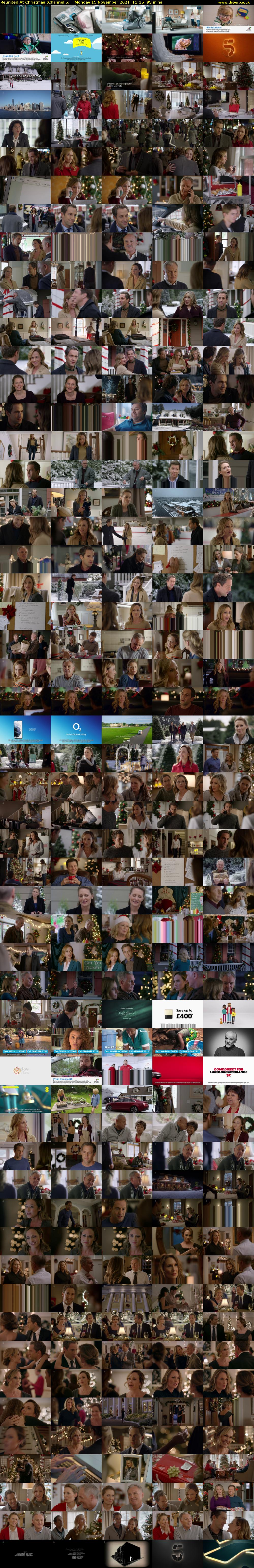 Reunited At Christmas (Channel 5) Monday 15 November 2021 11:15 - 12:50