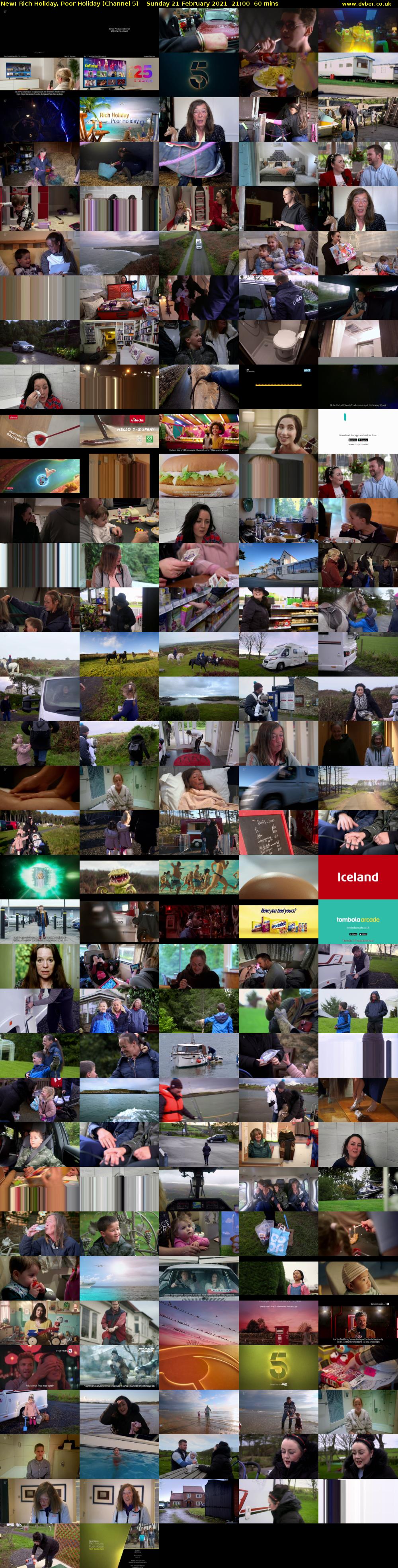 Rich Holiday, Poor Holiday (Channel 5) Sunday 21 February 2021 21:00 - 22:00