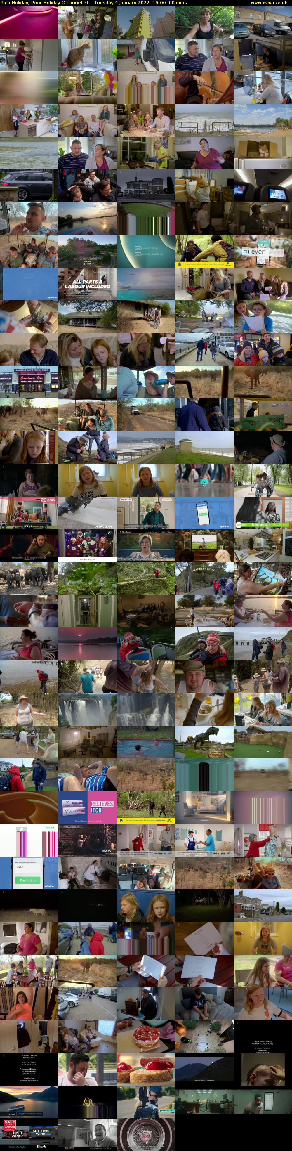 Rich Holiday, Poor Holiday (Channel 5) Tuesday 4 January 2022 16:00 - 17:00
