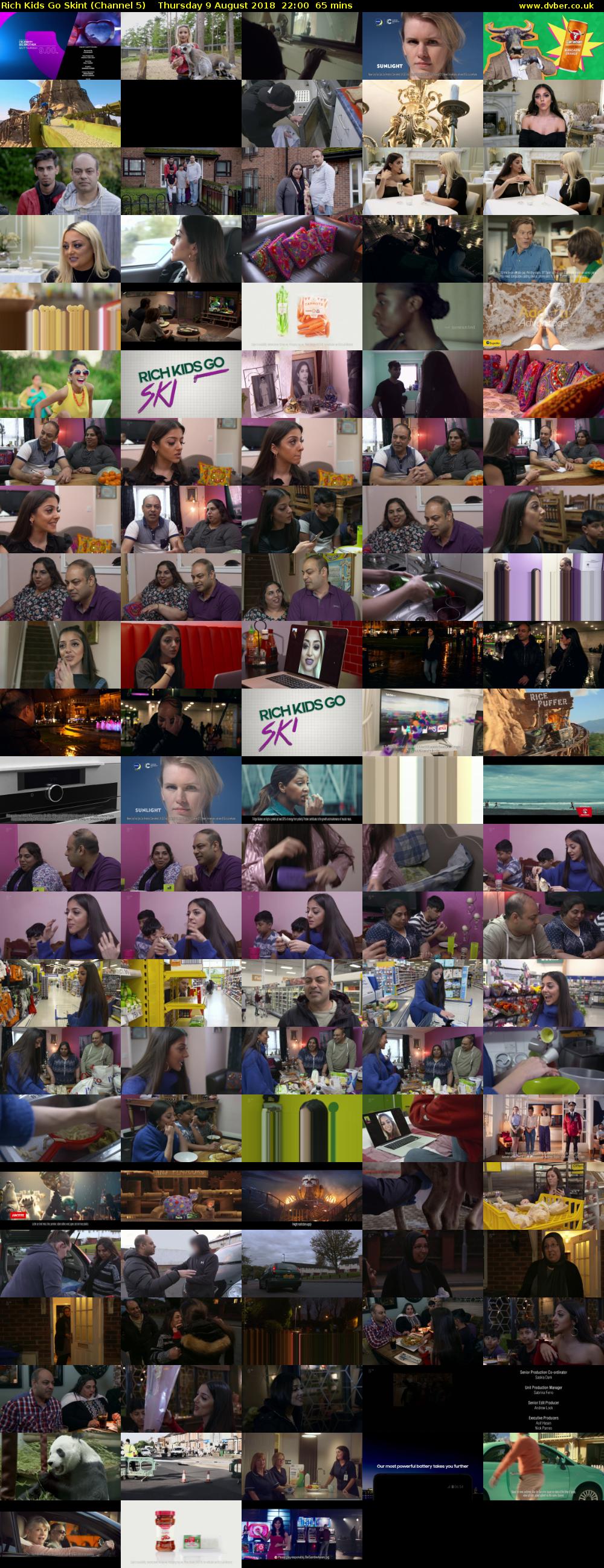 Rich Kids Go Skint (Channel 5) Thursday 9 August 2018 22:00 - 23:05